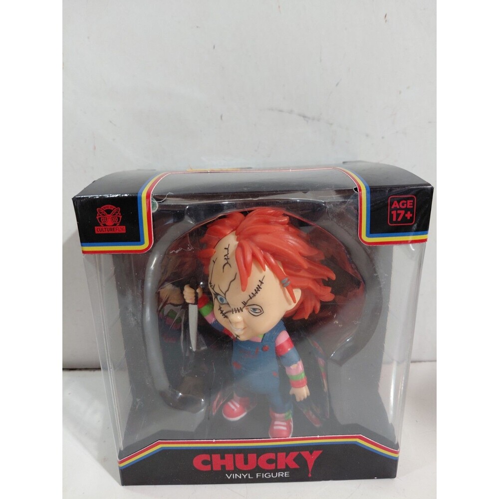 NIP Culture Fly Chucky Doll Vinyl 4.5 inch Action Figure
